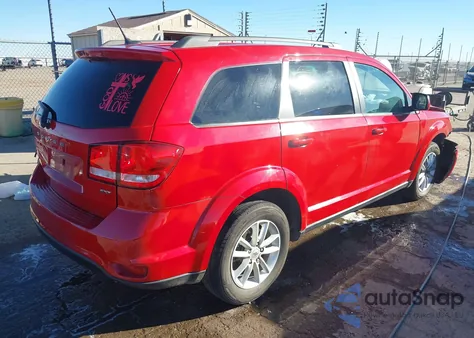 2018 Dodge Journey Sxt из США, поврежденный, VIN 3C4PDCBB9JT305665